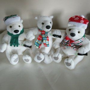 Coke Cola Bears Beanie - Lot sale